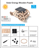 DIY Solar Car Kit Wooden (Free Shipping) - Smartstoy