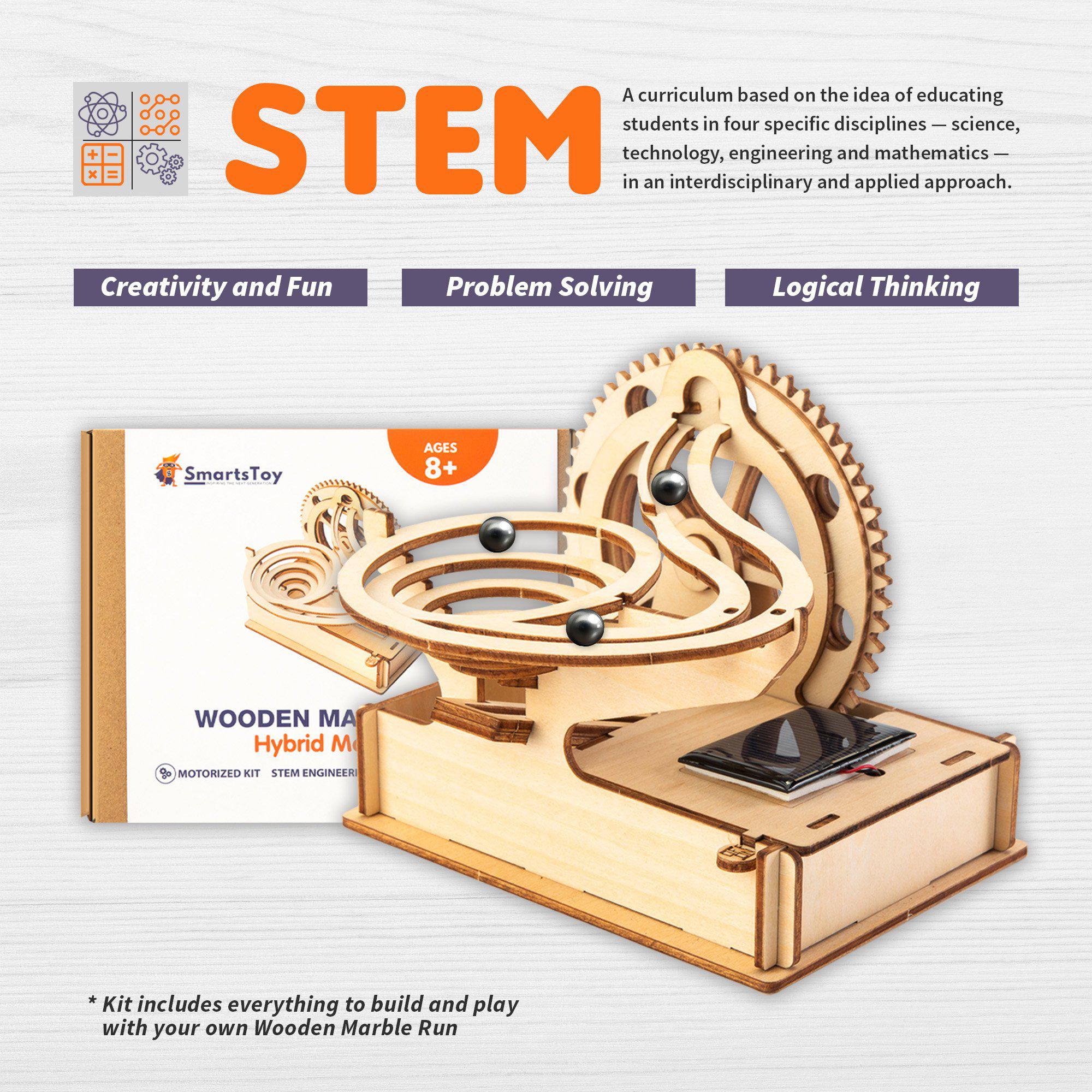 STEM Projects for Kids Ages 8-12 Wooden Model Car Kits DIY Paintable 3D  Puzzles,Building Toys Science Experiment Educational Set for Boys,Assemble