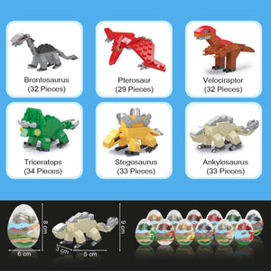 Eggs with Dinosaurs